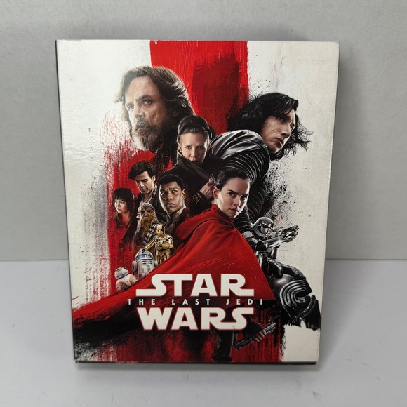 Lucasfilm Other - Star Wars The Last Jedi Blu Ray & DVD 4 Disc Digital Movie Collection Lucasfilm